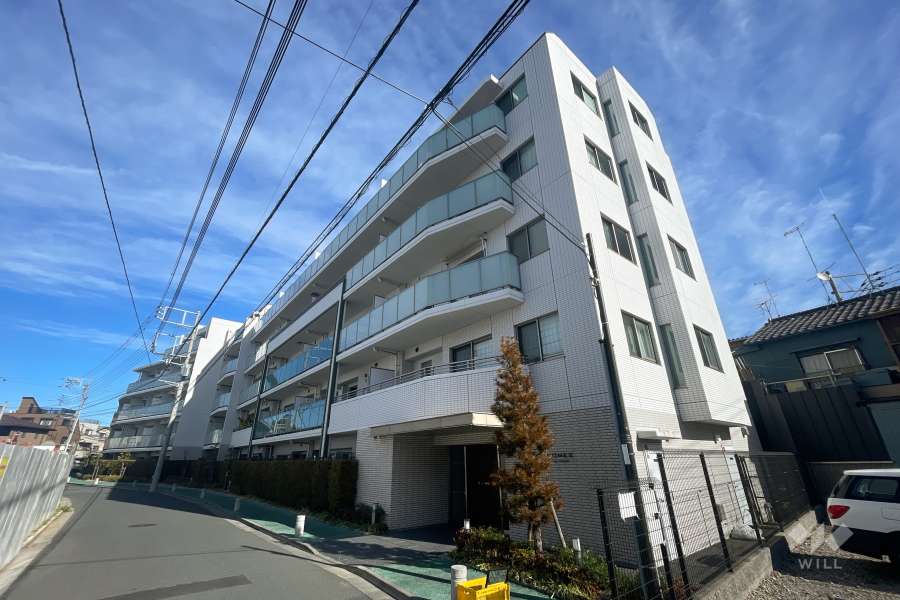 クレアホームズ扇大橋ステーションフロントの外観（南西側から）