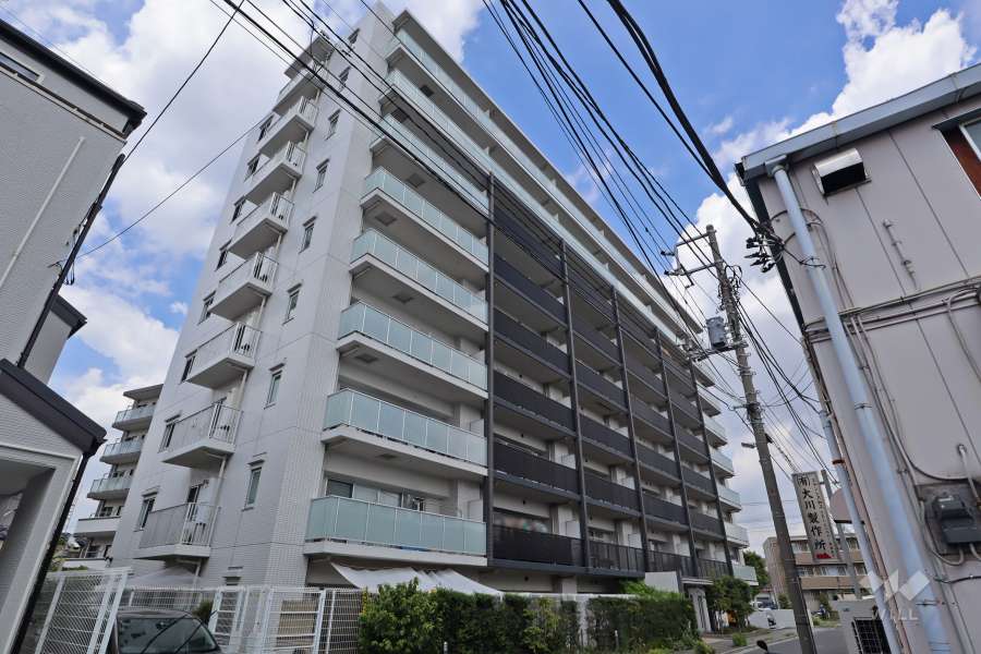 アーデル扇大橋の外観（南東側から）
