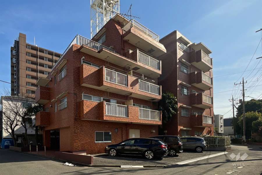 第一竹ノ塚マンションの外観（北西側から）