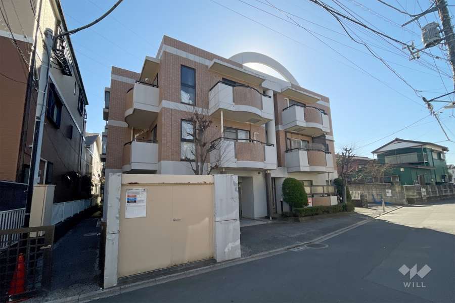 グリーンパーク五反野８の外観（北東側から）