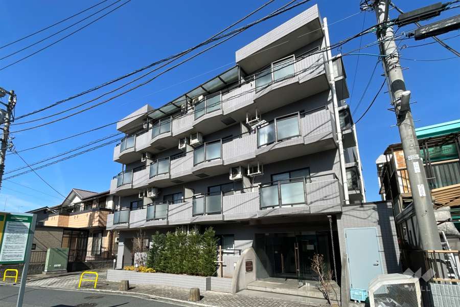 アルファグランデ竹の塚の外観（南東側から）