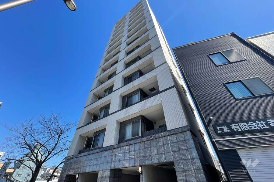 アーバンフィールド千住大橋の外観（南西側から）