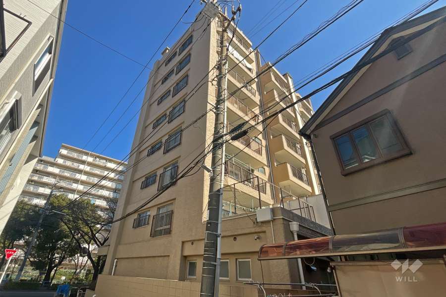 梅島ハイツの外観（南西側から）