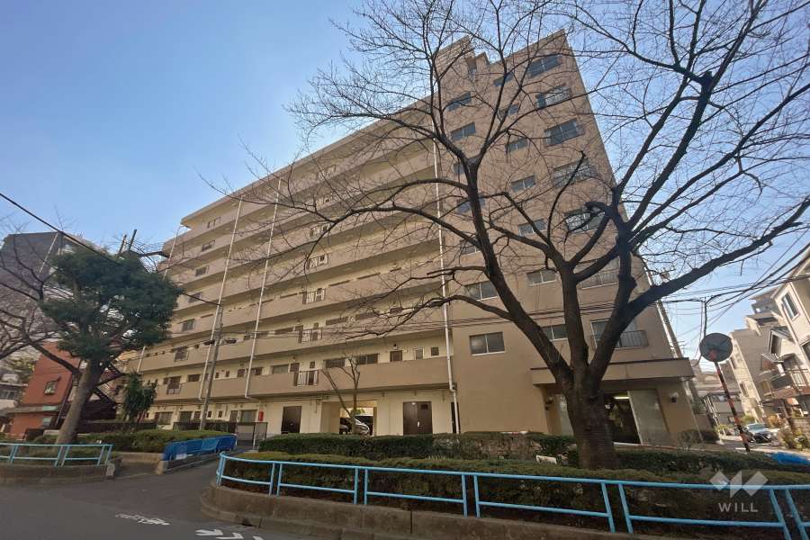 梅島ハイツの外観（北側から）