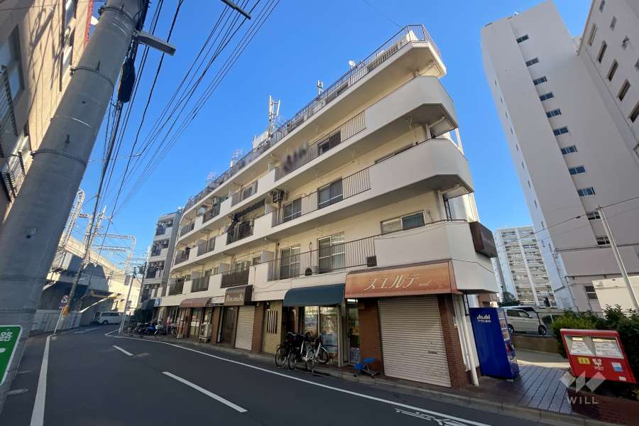 北千住第3ダイヤモンドマンションの外観（南西側から）