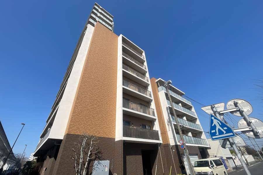 アビダス舎人テラスの外観（南側から）