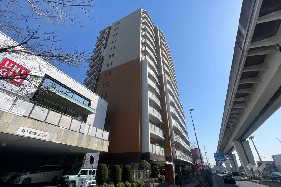 アビダス舎人テラスの外観（北西側から）