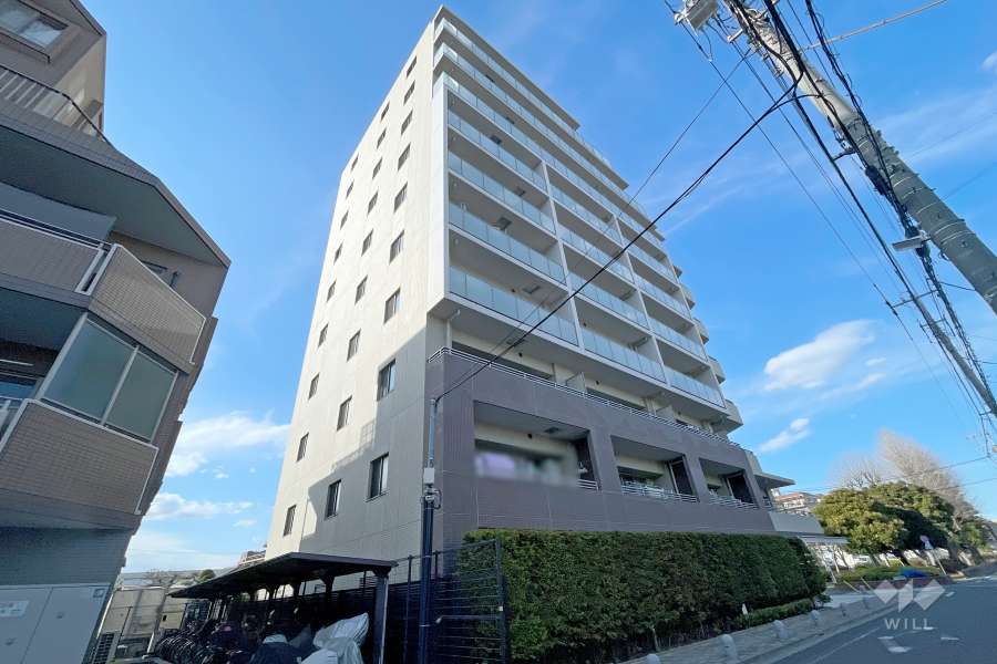 クレアホームズ北綾瀬の外観（南東側から）