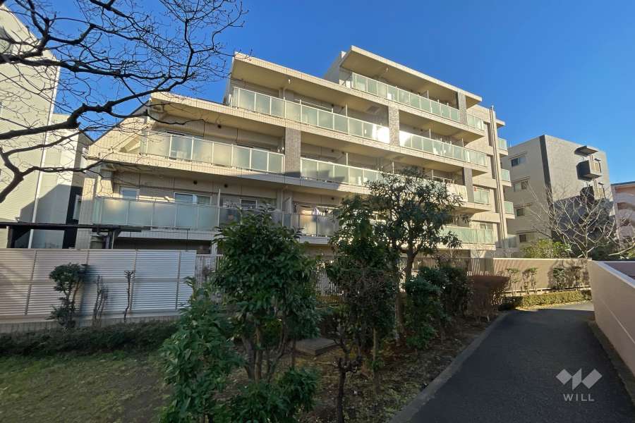 パレステージ青井ナチュラコートの外観（北西側から）