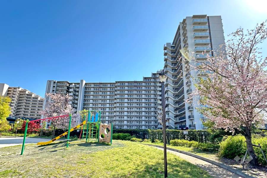 ファインシティ王子神谷リバーアンドフォレストの外観（北東側から）