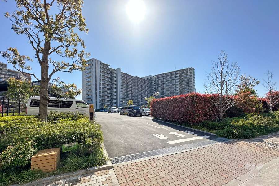 駐車場の出入り口