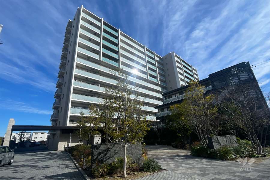 ルフォン扇大橋の外観（南西側から）