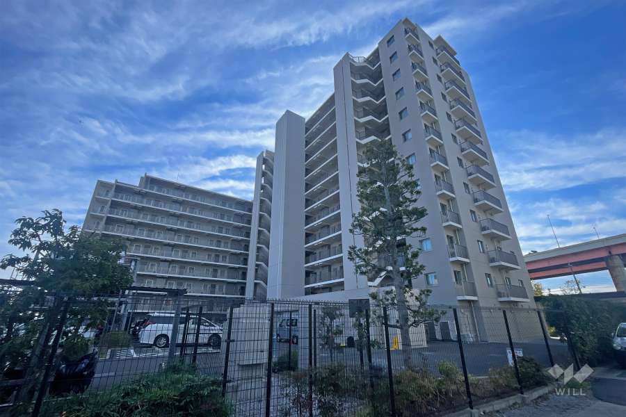 ルフォン扇大橋の外観（北西側から）