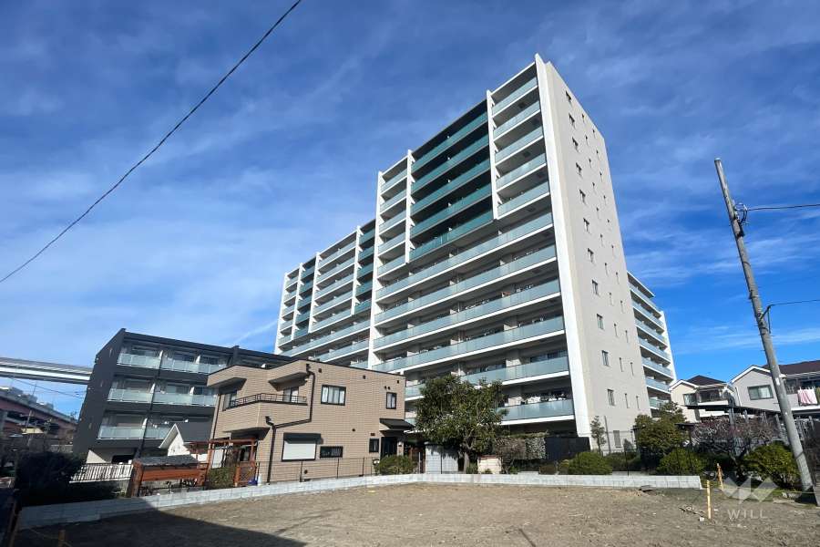 ルフォン扇大橋の外観（南東側から）