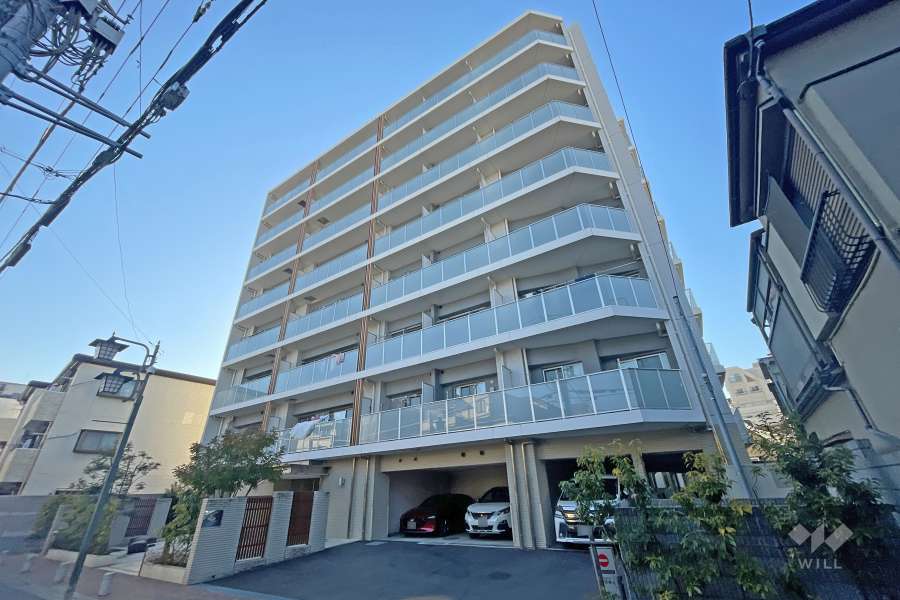 デュオステージ北千住の外観（北東側から）