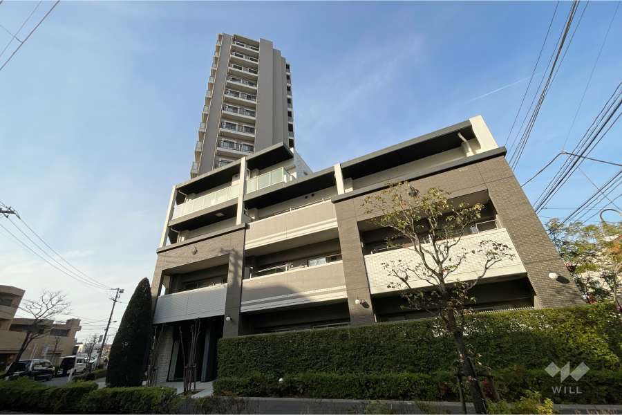 グローベルタワー梅島の外観（南東側から）