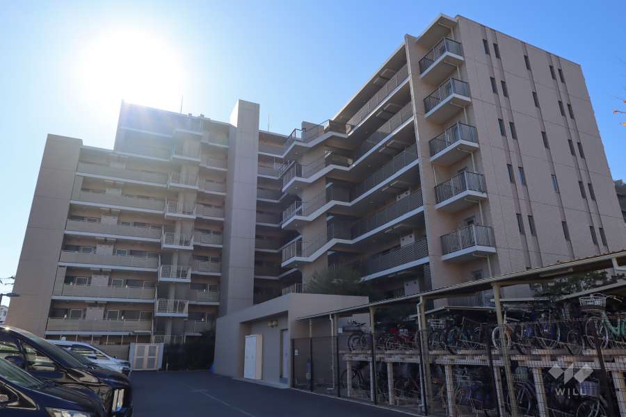 パークゲートメイツ西新井の外観(北東側から)