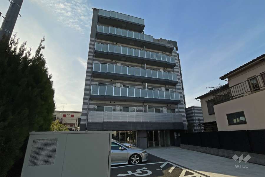 アクサス西新井の外観（南西側から）