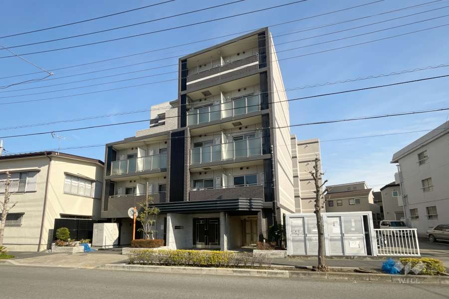 ジュイールパルフェ西新井の外観（南西側から）