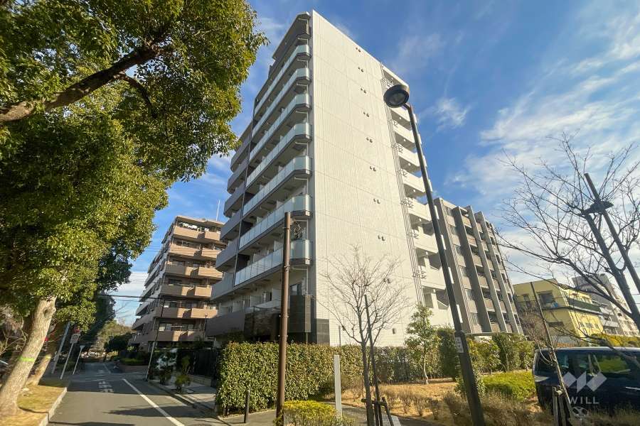 ライジングプレイス綾瀬三番館の外観（南西側から）