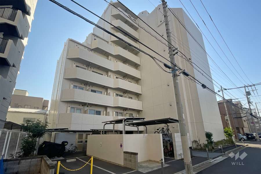 クレヴィスタ北綾瀬の外観（北東側から）