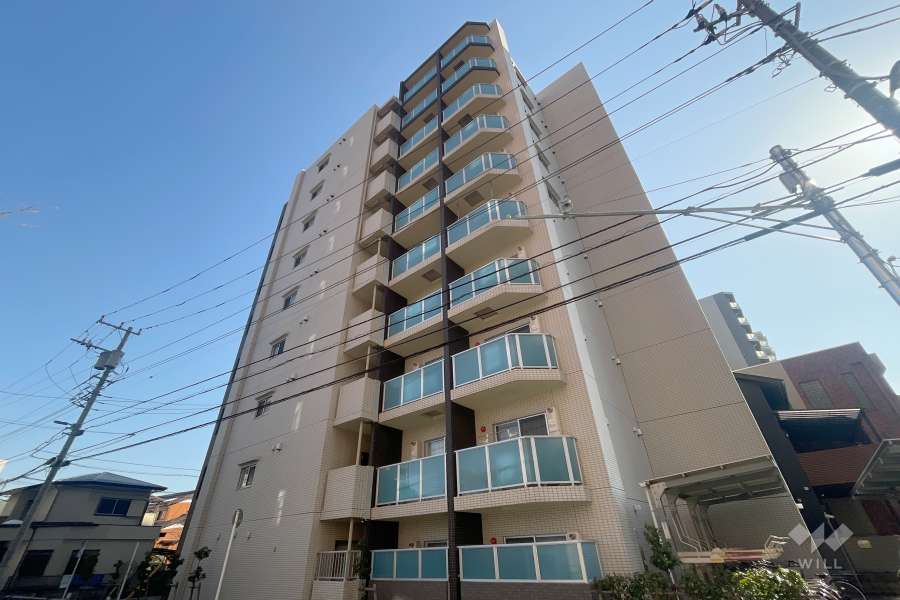 グランフォース北綾瀬の外観（北西側から）