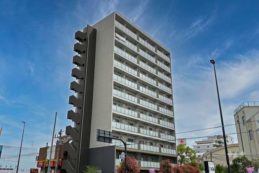 ラフィスタ大師前３の外観（北西側から）