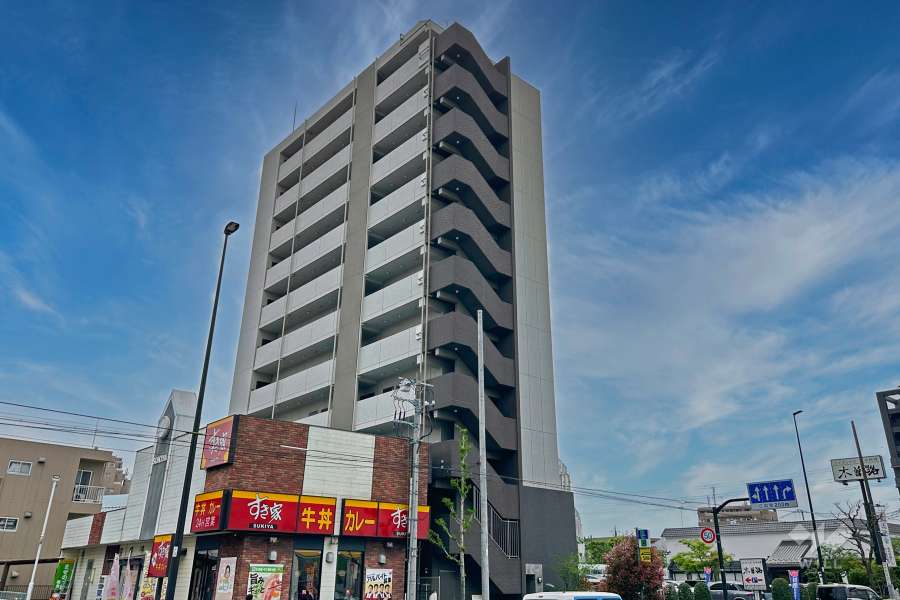 ラフィスタ大師前３の外観（北東側から）