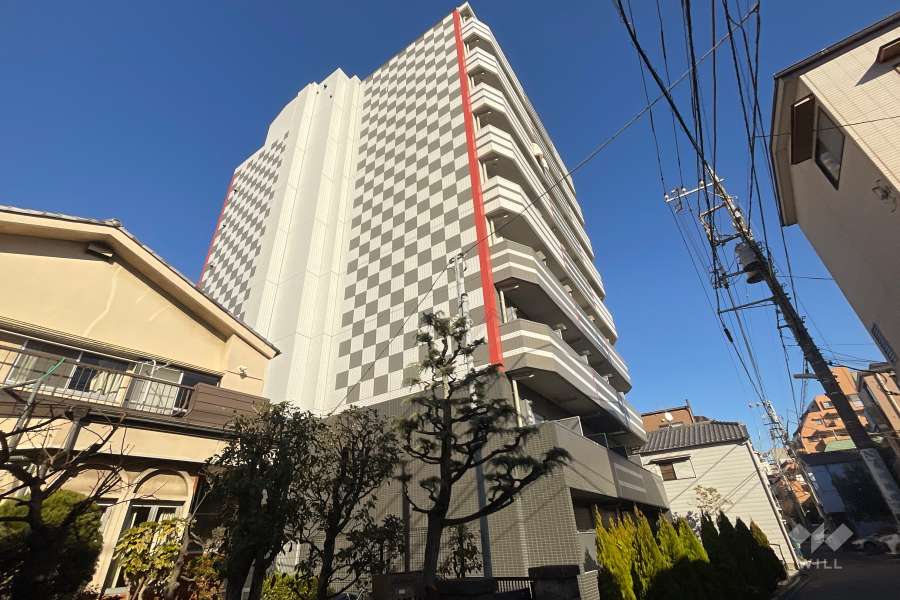 メインステージ千住中居町の外観（南西側から）