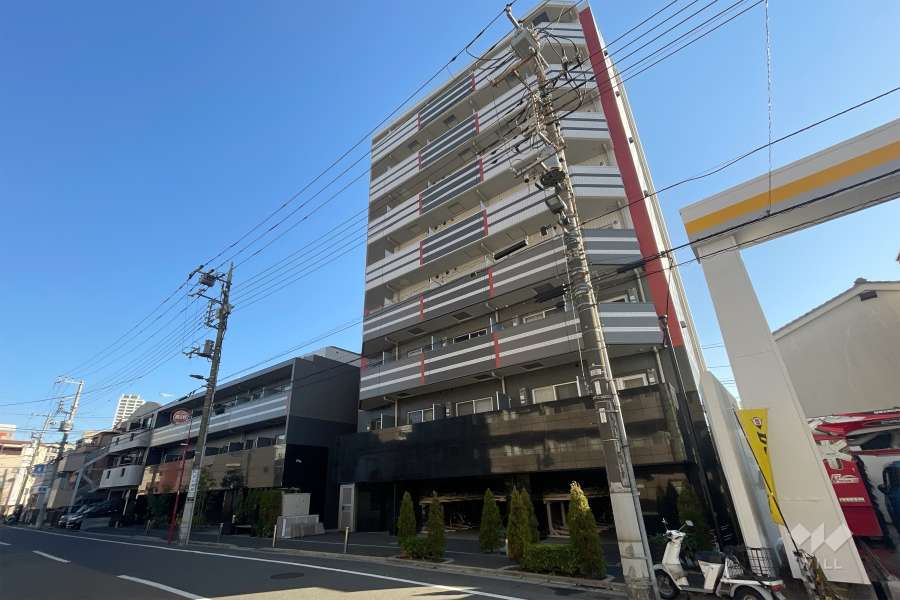 メインステージ千住中居町の外観（北西側から）