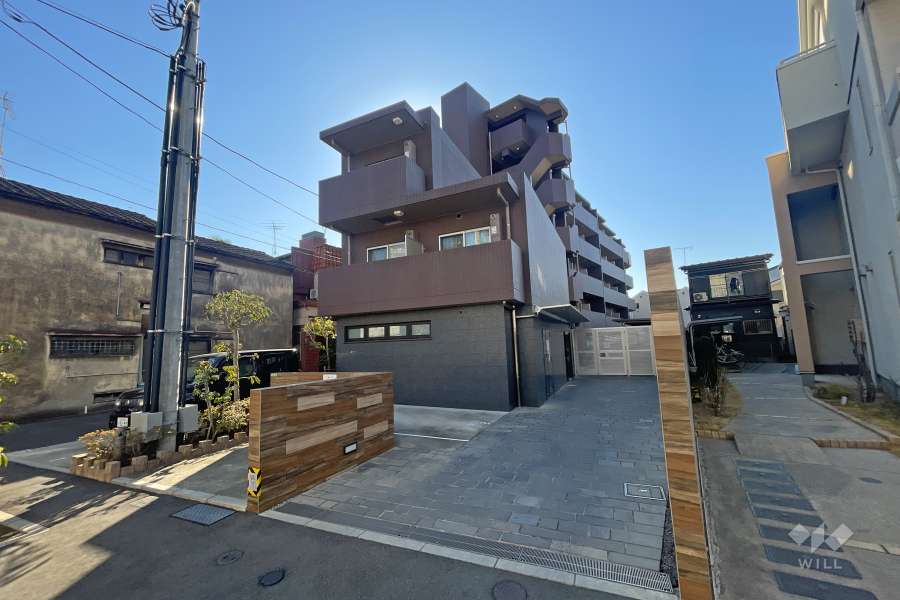 ディップス北千住の外観（北東側から）