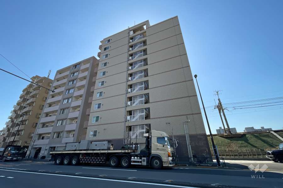 フェルクルールプレスト千住関屋の外観（北西側から）