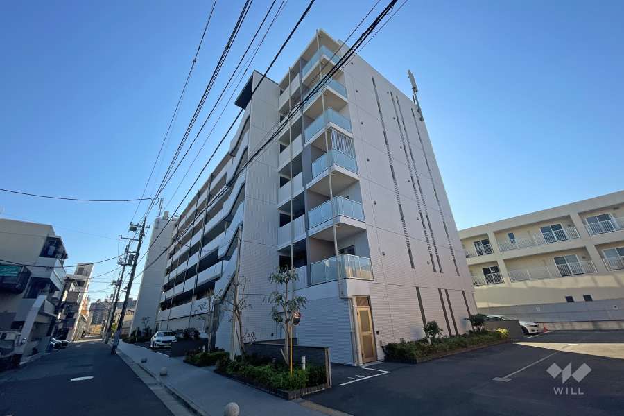 ジェノヴィア隅田川イーストスカイガーデンの外観（北東側から）
