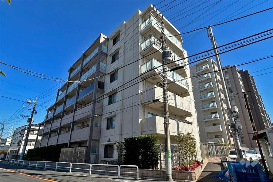 パレステージ江北3西館の外観（南西側から）