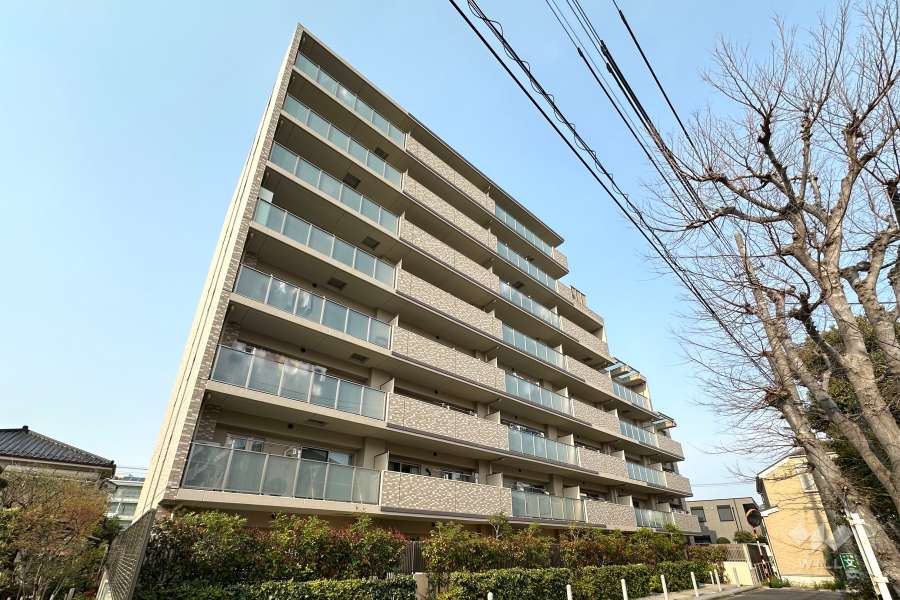 サンクレイドル竹ノ塚2の外観（南西側から）