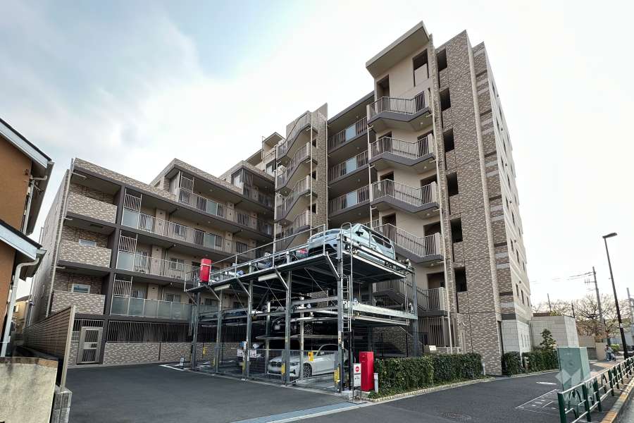 サンクレイドル竹ノ塚2の外観（北東側から）