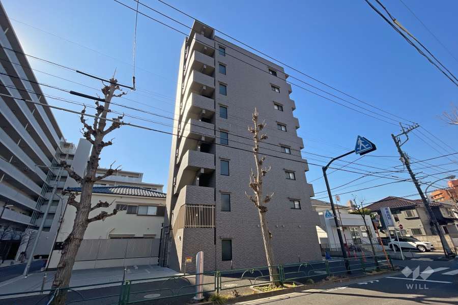 ルーブル五反野の外観（北東側から）