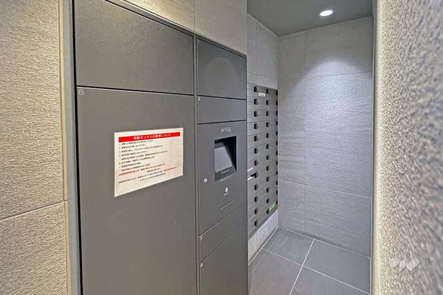 宅配ボックスと共用ポスト