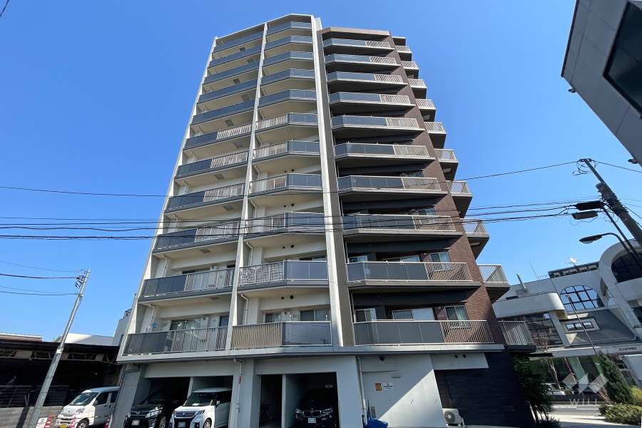 ライドリンク竹ノ塚の外観（西側から）