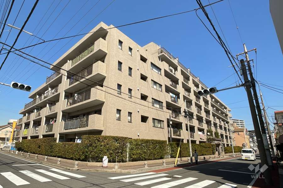 イトーピア北綾瀬の外観（西南側から）