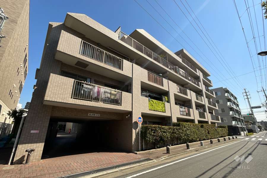 イトーピア北綾瀬の外観（西北側から）