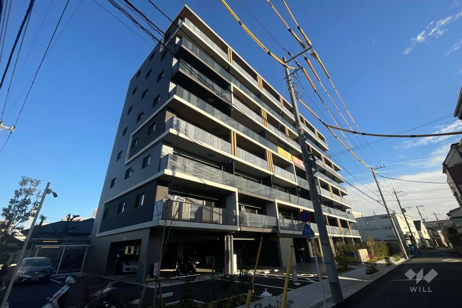 ワザック西新井大師西の外観（南西側から）