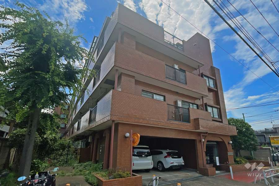 キャニオンビュー成増の外観（北東側から）