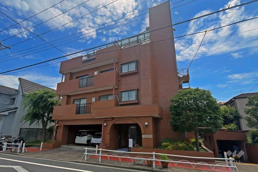 キャニオンビュー成増の外観（北西側から）