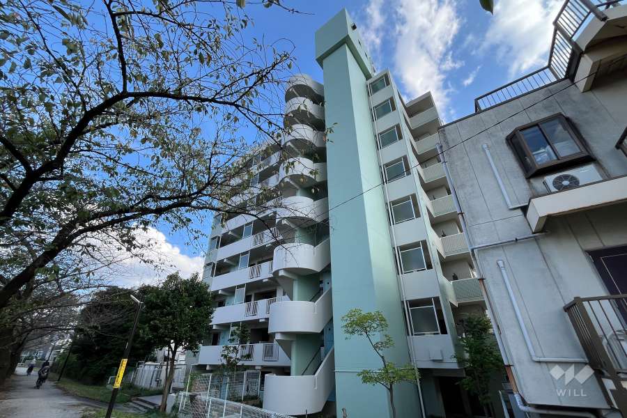 グランヴェルジェ西台の外観（北西側から）