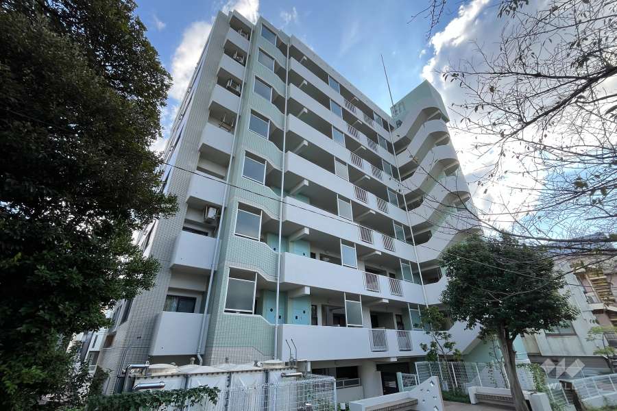 グランヴェルジェ西台の外観（北東側から）