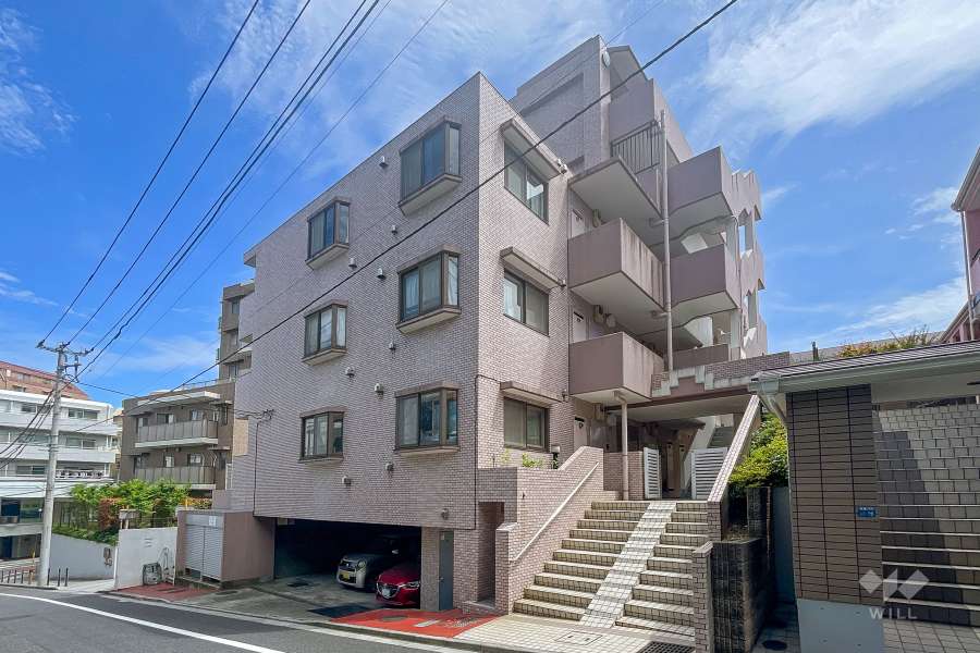 コスモ成増の外観（北西側から）