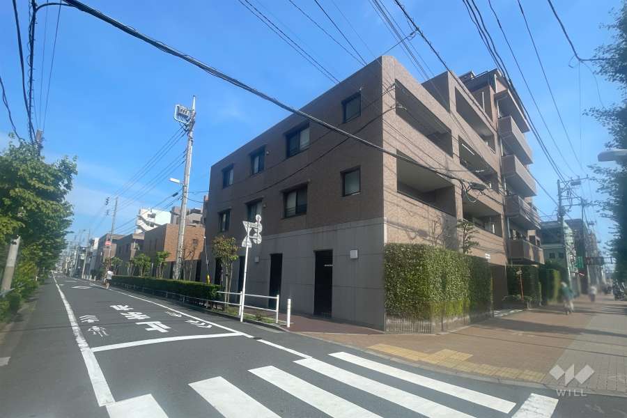 ステイツ西台フロンテージの外観（北西側から）