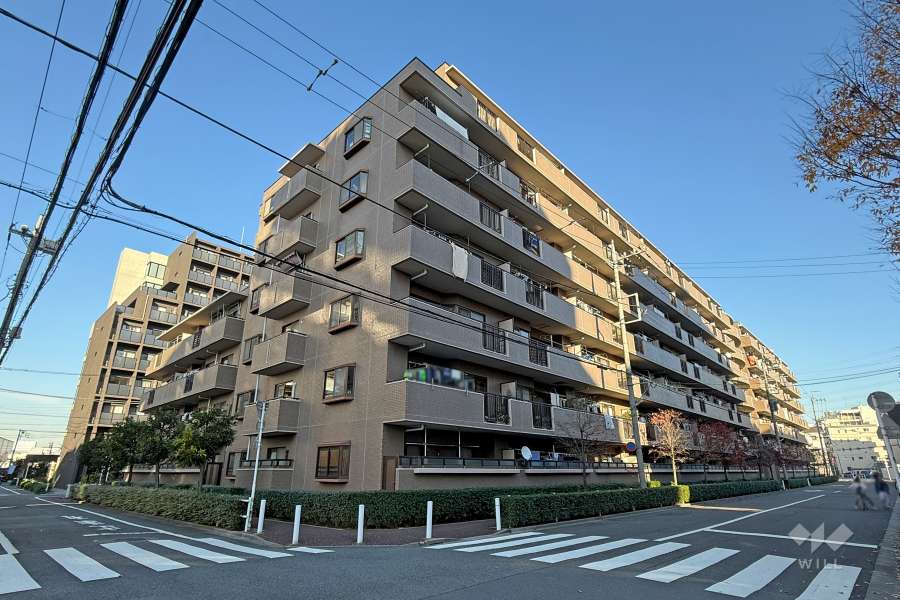 ダイアパレスグランデ西台の外観（南西側から）