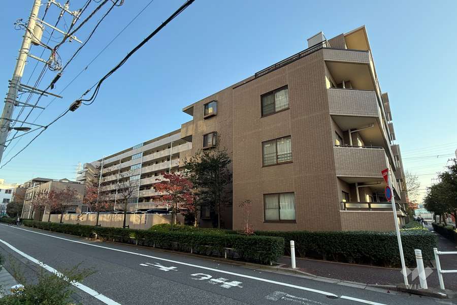 ダイアパレスグランデ西台の外観（北西側から）